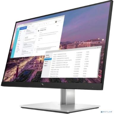 LCD HP 23" E23 G4 черный {IPS 1920x1080 5ms 16:9 1000:1 250cd 1920x1080 D-Sub HDMI DisplayPort HAS pivot} [9VF96AA#ABB]