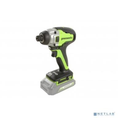 Greenworks GD24ID3 Винтоверт ударный аккумуляторный, 24V, бесщеточный, без АКБ и ЗУ [3802807]