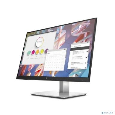 LCD HP 23.8" E24 G4 серебристый/черный {IPS 1920x1080 5ms 16:9 250cd 178/178  D-Sub HDMI DisplayPort USB} [9VF99AA#ABB]