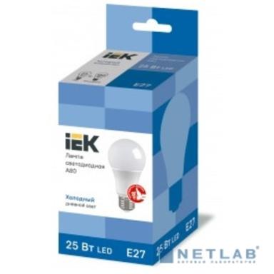 Iek LLE-A80-25-230-65-E27 Лампа LED A80 шар 25Вт 230В 6500К E27