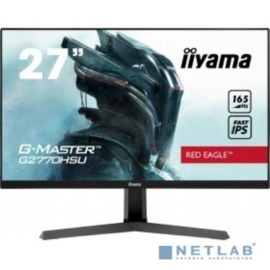 LCD IIYAMA 27'' G2770HSU-B1 {IPS 1920х1080 165Hz 250cd 178/178 1100:1 0,8ms 8bit(6bit+FRC) HDMI1.4 DisplayPort1.2 FreeSync 2xUSB2.0 Tilt 2x2W VESA}
