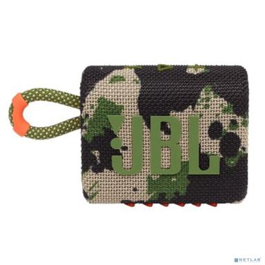 Колонка порт. JBL GO 3 камуфляж 4.2W 1.0 BT (JBLGO3SQUAD)
