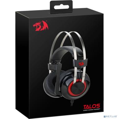 Defender Talos объемный звук 7.1, подставка Redragon [77692]