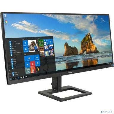 LCD PHILIPS 34" 345E2AE/00 Black {IPS 3440x1440 75Hz 4ms 178/178 300cd 2xHDMI DisplayPort}