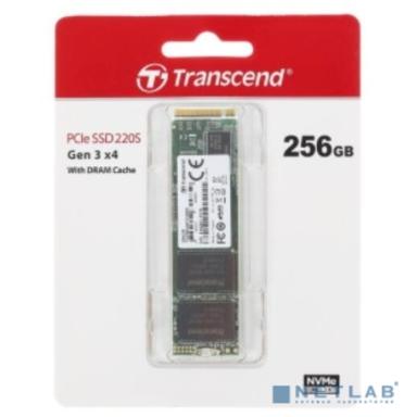 SSD 256GB Transcend M.2 2280, PCIe Gen3x4, M-Key, 3D Nand TS256GMTE220S