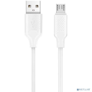 Harper USB A - Micro USB, BCH-321 White (Кабель (ПВХ) для зарядки и синхронизации, 2A, Быстрая зарядка)