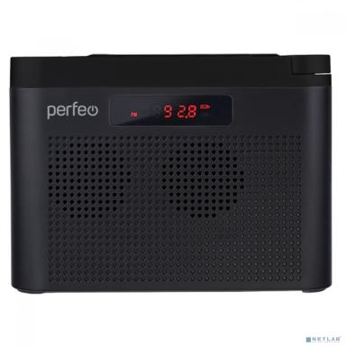 Perfeo радиоприемник цифровой ТАЙГА FM+ 66-108МГц/ MP3/ встроенный аккум,USB/ черный (I70BK) [PF_C4939]
