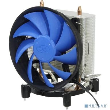 Кулер DEEPCOOL GAMMAXX200T S1150/S1155/S1156/S775/AM2/AM2+/AM3/FM1 (40шт/кор, TDP 95W, Fun 120mm, PWM, 2 тепл. трубки прямого контакта ) RET 
