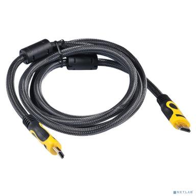 Кабель аудио-видео Buro HDMI 1.4 HDMI (m)/HDMI (m) 1.8м. (HDMI 19M-19M BRAID)  (817215)