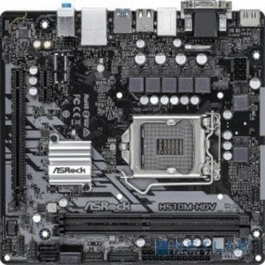 Asrock H510M-HDV {LGA1200, Intel H510, mATX} BOX