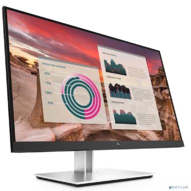 LCD HP 27" E27u G4 черный {IPS 2560x1440 60Hz 5ms 178/178 250cd 1000:1 8bit(6bit+FRC) HDMI1.4 DisplayPort1.2 4xUSB3.2 USB-C3.2 VESA} [189T3AA/189T3AS]