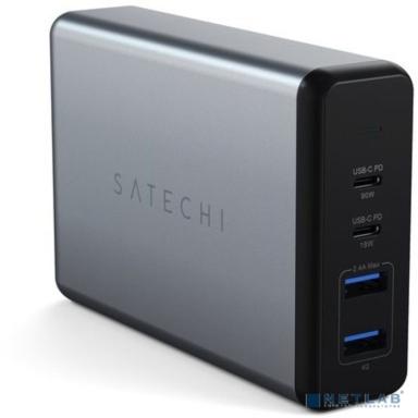 Satechi [ST-TC108WM] Сетевое зарядное устройство 108W Pro Type-C PD. Цвет серый космос.