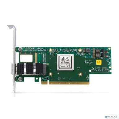 Mellanox ConnectX-6 VPI adapter card, 100Gb/s (HDR100, EDR IB and 100GbE), single-port QSFP56, PCIe3.0/4.0 x16, tall bracket, single pack