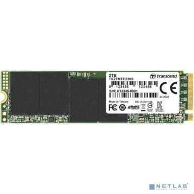 Твердотельный диск 2TB Transcend MTE220S, 3D TLC NAND, M.2, PCI-E 4x [TS2TMTE220S]