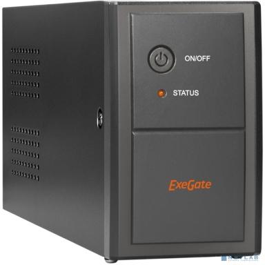 Exegate EP285473RUS ИБП ExeGate Power Back BNB-850.LED.AVR.C13.RJ <850VA/480W, LED, AVR,4*IEC-C13, RJ45/11, Black>