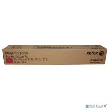 006R01511 Тонер-картридж Xerox WC 7525/7530/7535/7545/7556/7830/7855 красный, 15000 стр.