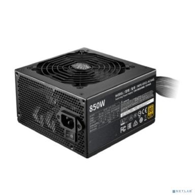 Блок питания Cooler Master MWE Gold 850 V2, 850W, ATX, 120mm, 24pin, 12xSATA, 4xPCI-E(6+2), APFC, 80+ Gold (MPE-8501-ACAAG-EU)