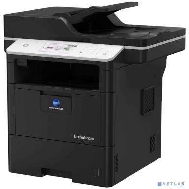 МФУ Konica-Minolta bizhub 5020i, монохромное, А4, 50 стр/м, 1200dpi., дуп, факс, автоп, USB, Ethernet, Wi-Fi