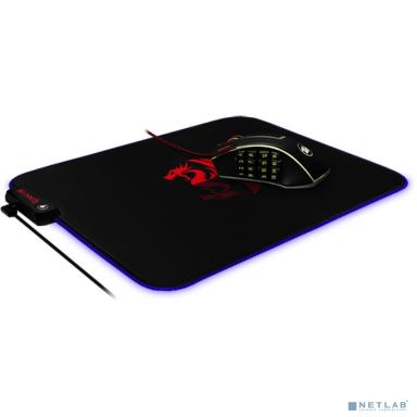 Redragon Игровой коврик  Pluto 330x260x3 мм, подсветка [77588]				