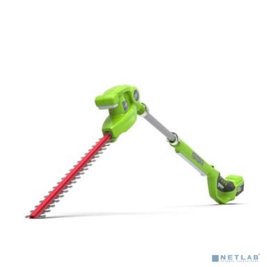Greenworks G24PH51 Кусторез штанговый аккумуляторный, 24V, 51см, без АКБ и ЗУ [2300707]