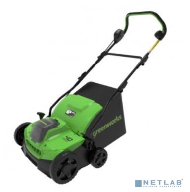 Greenworks GD40SC36 Аэратор-скарификатор аккумуляторный, 40V, бесщеточный, c АКБ 4АЧ и ЗУ [2511507UB]