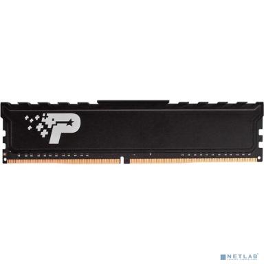 Память DDR4 4Gb 2666MHz Patriot PSP44G266681H1 RTL PC4-21300 CL19 DIMM 288-pin 1.2В single rank
