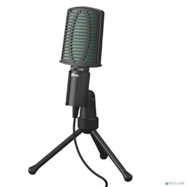 RITMIX RDM-126 Black-Green {(0dB=1V / Pa на 1kHz), 50Hz-16kHz, ?2.2 k?, 3,5 мм, 1,8 м}