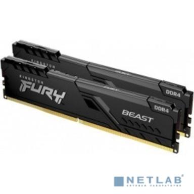Kingston DDR4 DIMM 32GB Kit 2x16Gb KF436C18BBK2/32 PC4-28800, 3600MHz, CL18