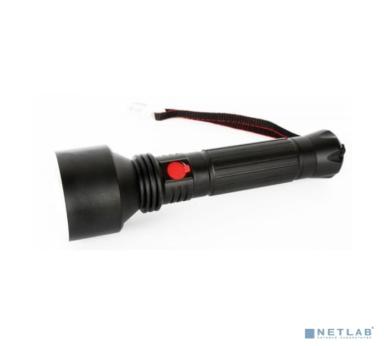 Camelion E163 (фонарь аккум. 3,7В, черный, T40 LED, 10 Ватт, 3 реж., алюминий, бокс)