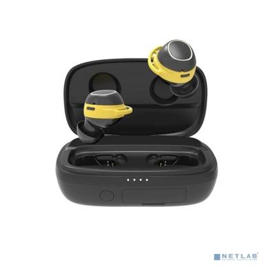 HIPER HTW-HDX9 TWS CROSS V2 черный {20-20000 Гц, 2x35 мАч, Bluetooth 5.0, 2600 мАч, IPX6, Type-C 5V/1A}