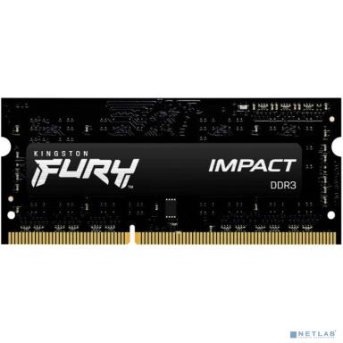Kingston DRAM 4GB 1600MHz DDR3L CL9 SODIMM 1.35V FURY Impact KF316LS9IB/4