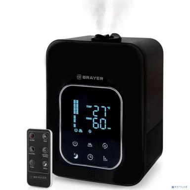 BRAYER 4703BR Увлажнитель ультразвуковой  4,5 л, 25 м,( 40-80%), таймер, дисплей, 15 ч., пульт
