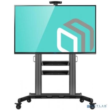 ONKRON TS2811 стойка для телевизора с кронштейном 60"-100", мобильная, чёрная