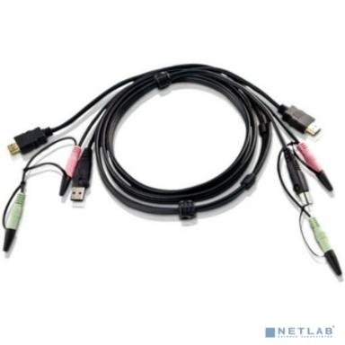 Custom USB 2.0 HDMI KVM Cable L:1.8m