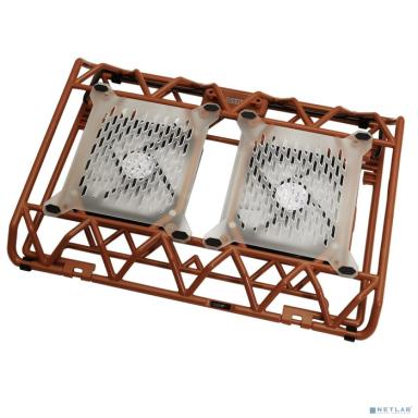 STM IP33 Laptop Cooling (17,3"", 2x(120x120), plastic+metal mesh) Red
