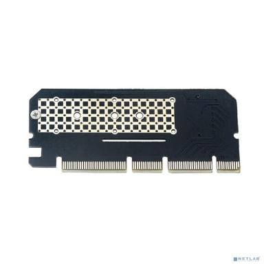 ORIENT C299E, Переходник PCI-E 16x->M.2 M-key NVMe SSD, тип 2230/2242/2260/2280
 (30899)