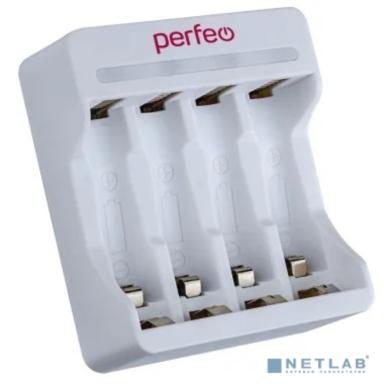 Perfeo PF_B4029 зарядное устройство PF-UN-410 Ni-MH/CD, 5V, 4 слота, AA/AAA т