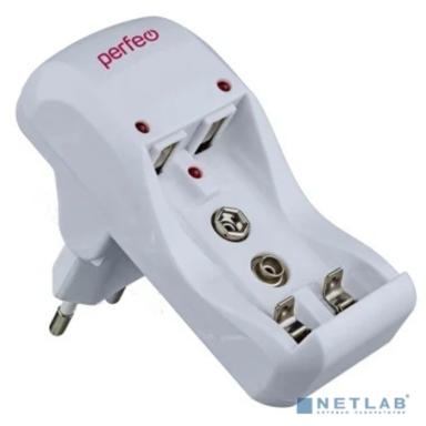 Perfeo PF_B4035 зарядное устройство PF-VN-210 Ni-MH/CD, 220V, 2 слота, AA/AAA/9V, таймер