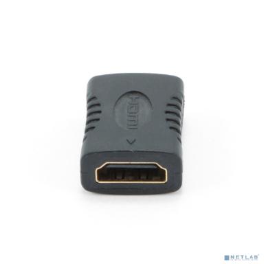Bion Переходник-соединитель HDMI-HDMI  19F/19F (мама-мама), позолоченные контакты,черный [BXP-A-HDMI-FF]