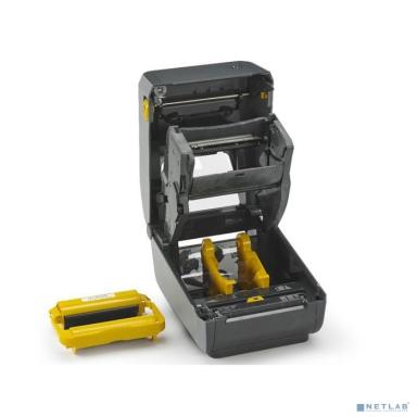 Принтер Thermal Transfer Printer (74/300M) ZD421; 203 dpi, USB, USB Host, Modular Connectivity Slot, 802.11ac, BT4, ROW, EU and UK Cords, Swiss Font, EZPL