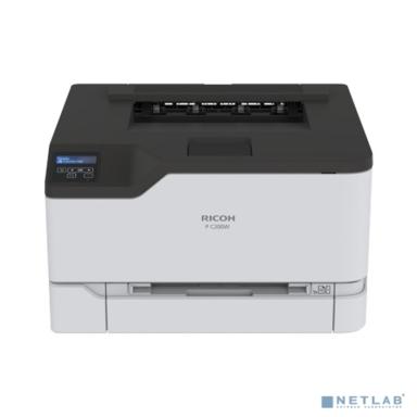 Ricoh LE P C200w Цветной лазерный принтер, A4, 512Мб, 24стр/мин, дуплекс, PCL, PS, LAN, WiFi,самозапуск (408434)