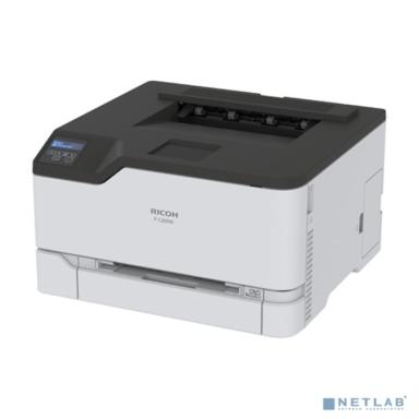 Ricoh LE P C200w Цветной лазерный принтер, A4, 512Мб, 24стр/мин, дуплекс, PCL, PS, LAN, WiFi,самозапуск (408434)