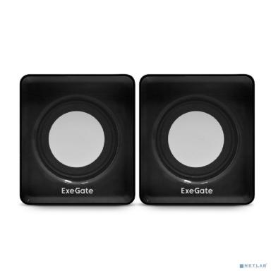 Exegate EX287057RUS Акустическая система 2.0 ExeGate Disco 140 Black (питание USB, 2х3Вт (6Вт RMS), 100-20000Гц, черный)