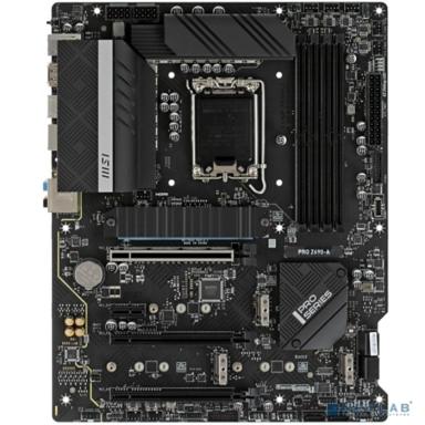 MSI  PRO Z690-A {LGA1700, 4DDR5, 3PCI-Ex16, 1PCI-Ex1, 4M.2, 1USB3.2 Gen2 X2, 6USB3.2 Gen}