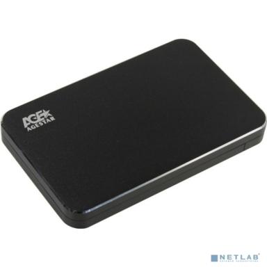 AgeStar 3UB2A18 (BLACK) USB 3.0 Внешний корпус 2.5" SATA , алюминий+пластик, черный