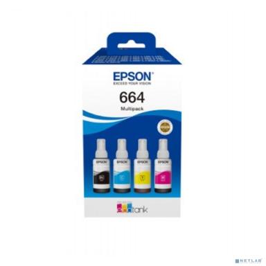EPSON C13T66464A Чернила для L100 4-COLOUR MULTIPACK