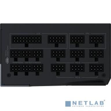 Блок питания Gigabyte ATX 1200W GP-AP1200PM 80+ platinum 24+2x(4+4) pin APFC 140mm fan 16xSATA Cab Manag RTL