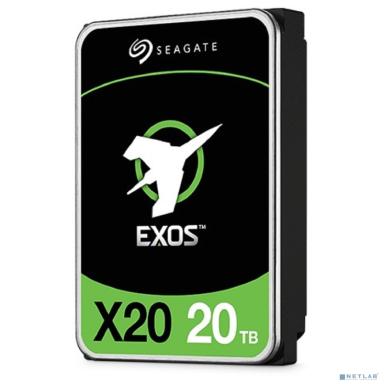 20TB Seagate Exos X20 (ST20000NM002D) {SAS 12Gb/s, 7200 rpm, 256mb buffer, 3.5"}
