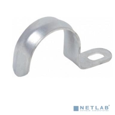 Iek CMAT11-19-010 Скоба металлическая двухлапковая d19-20мм (10шт/упак) IEK