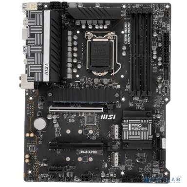 MSI B560-A PRO {Soc-1200 Intel B560 4xDDR4 ATX AC`97 8ch(7.1) 2.5Gg+VGA+HDMI+DP}